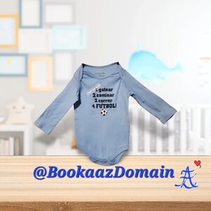 NEW Baby Blue Long Sleeve Onesie